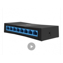TP-LINK 普联 4口5口8口百兆 千兆交换机 网络分线器 集线器 分流器 即插即用 TL-SG1008M 8口千兆 塑壳